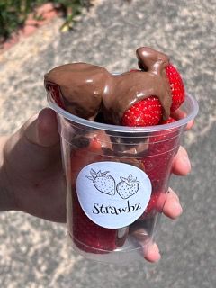 Assorted Chocolate Dipped Strawberries in a box